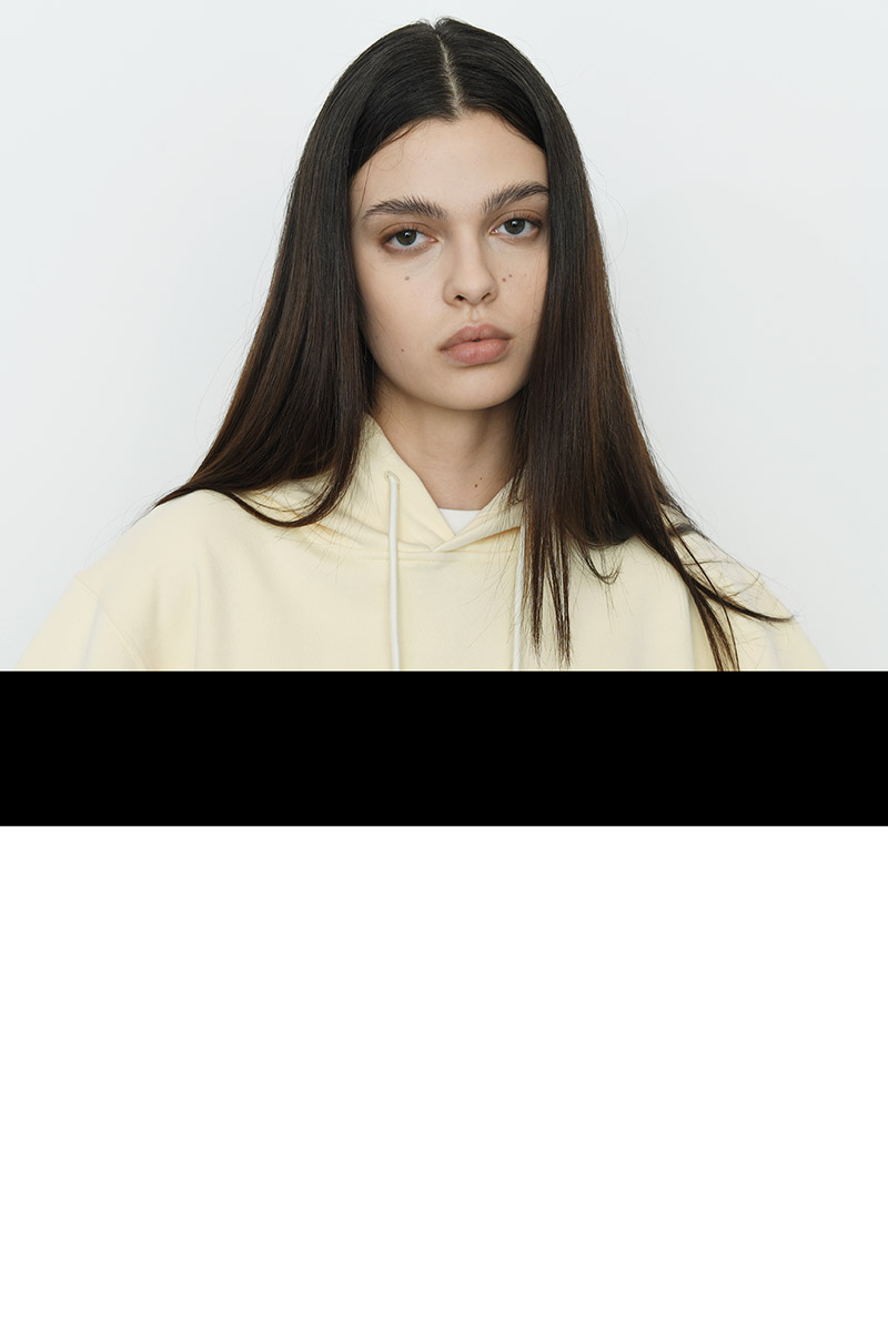 Flocked Hoodie
